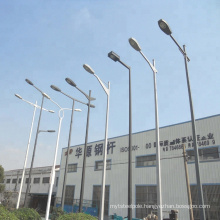 LED power steel material square type decorative street lighting pole and lamp post